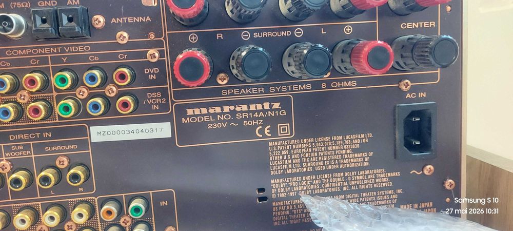 Amplificator Marantz Marantz SR-14 AV Surround + MIXER LOMEHO AM AX4
