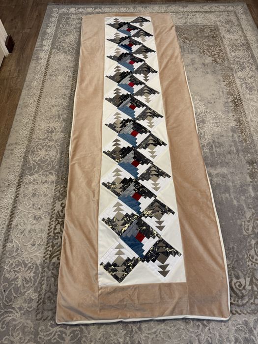 Құрақ көрпе жастығымен, тысы