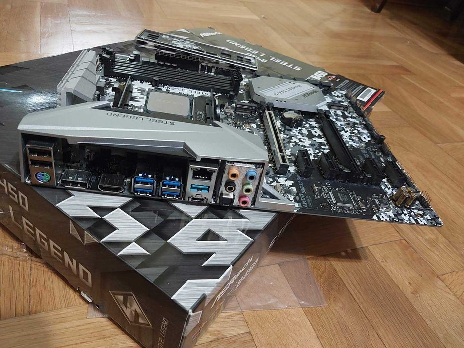 AMD Ryzen 5 5600X + AsRock B450 Steel Legend