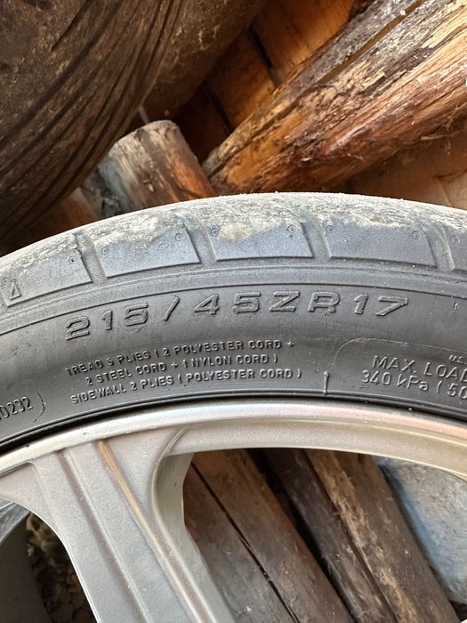 Джанти 17” +4 GOODYEAR гуми