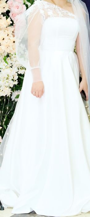 Срочно продается свадебное платье!