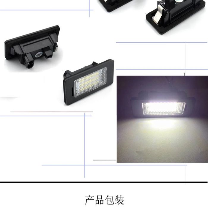 Lampa/lampi led numar BMW E39 E60 E90 E91 E92 E61 E70 E71 6000k