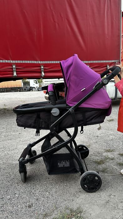 Коляска с автолюлкой