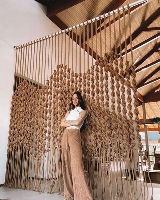 Макраме     панно,