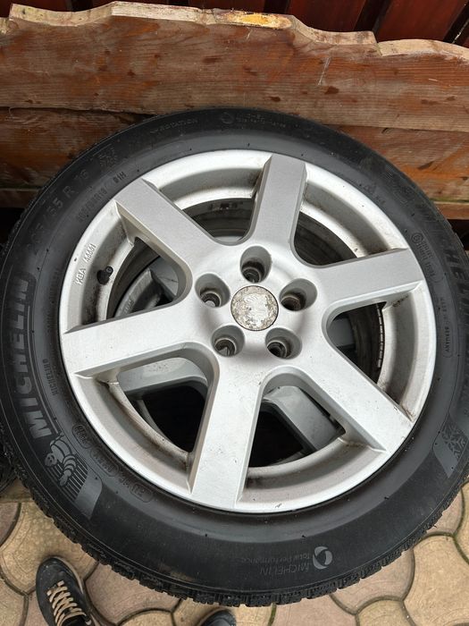 Jante cu cauciucuri all seasons Michelin 5x108