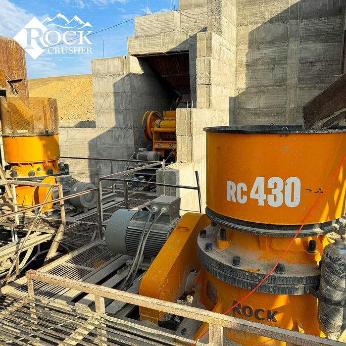 Конусная дробилка модель СН 430 Rock Crusher (Sandvik)
