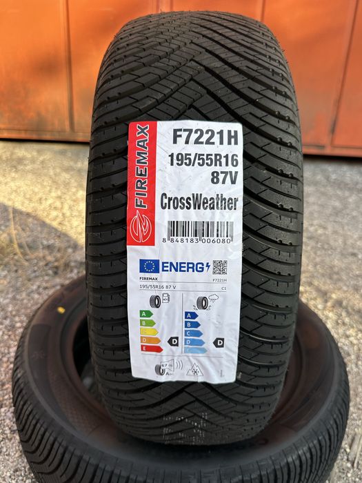Нови всесезонни гуми FIREMAX CROSSWEATHER 195/55R16 87V БОРД 1955516