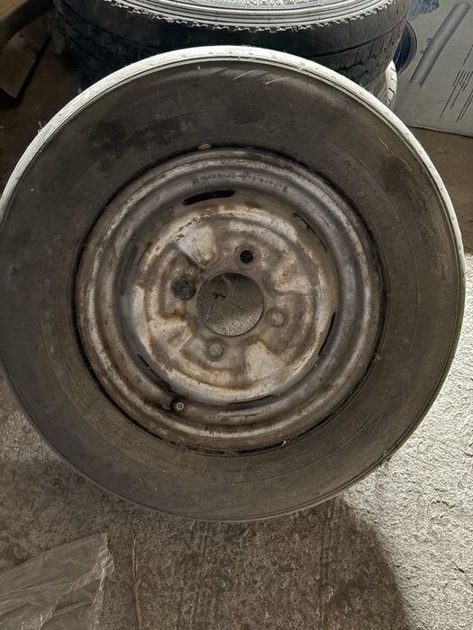 Диски с резиной на дамас R12