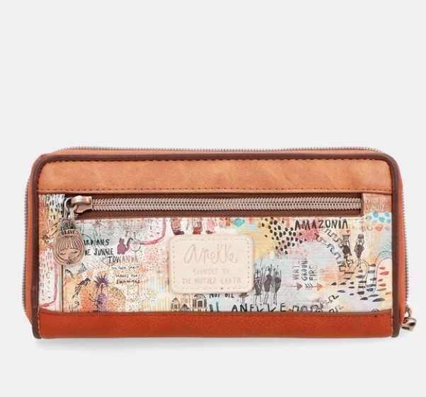 Нов дамски портфейл Anekke / кожено портмоне Анеке - Испания