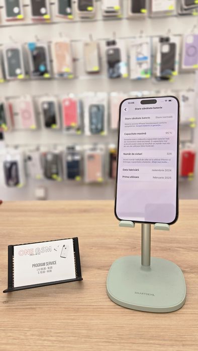 iPhone 16 Pro Max 256GB Desert Titanium – Second-Hand in stare buna!