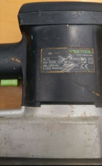 Festool RS 3 E Masina de slefuit Orbital, Made in Germany