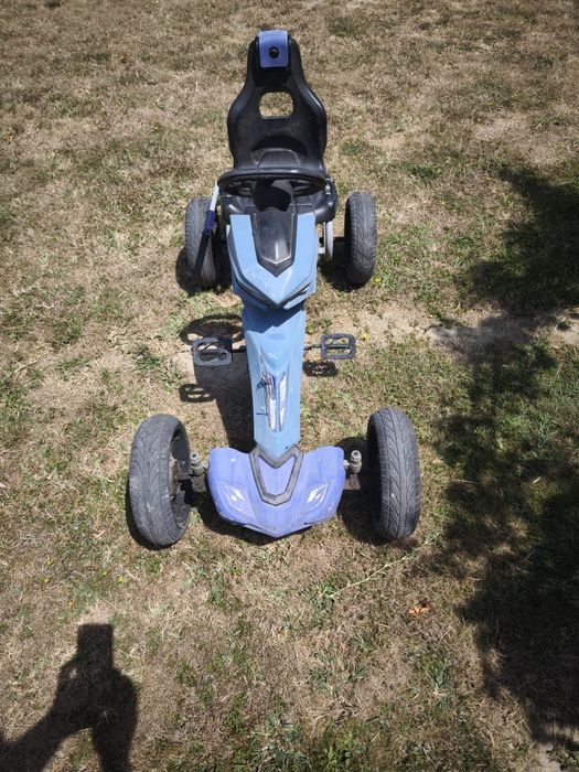 Cart pentru pentru copii 4-12 ani cu cadru  metalic