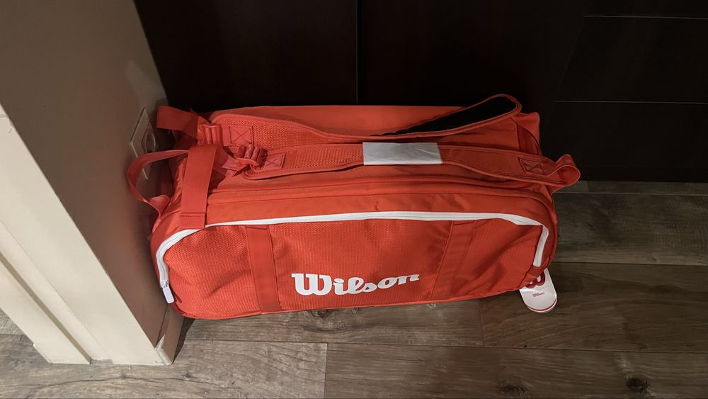 Wilson Super Tour Red Coaches Duffel / тенис чанта