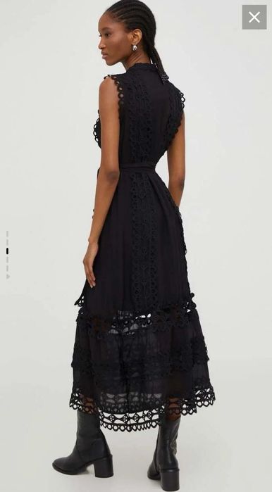 Дамска рокля, дантела, размер С