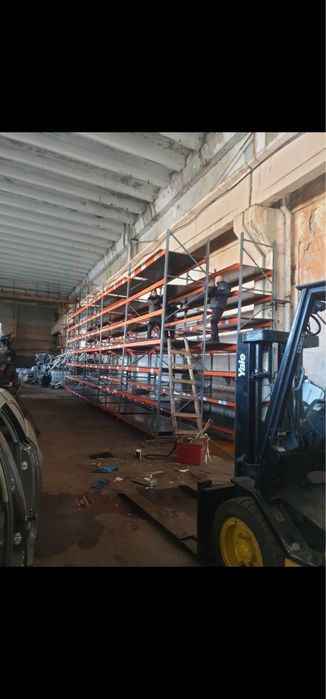 Палетни стелажи за склад 4м височина