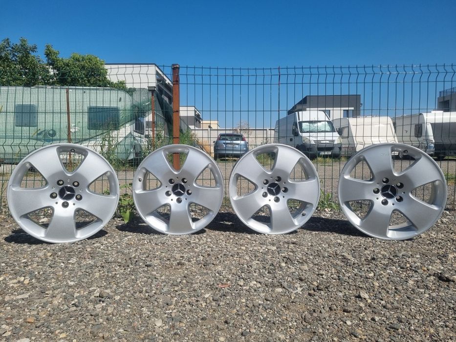 Jante R17 Aliaj 5x112 oem 8J ET 43 Mercedes-Benz S-class w221 Montaj inclus București