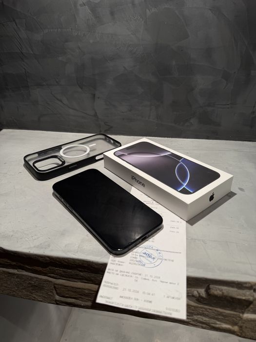 КАТО НОВ Iphone 16 Pro Max 256 GB + Гаранция