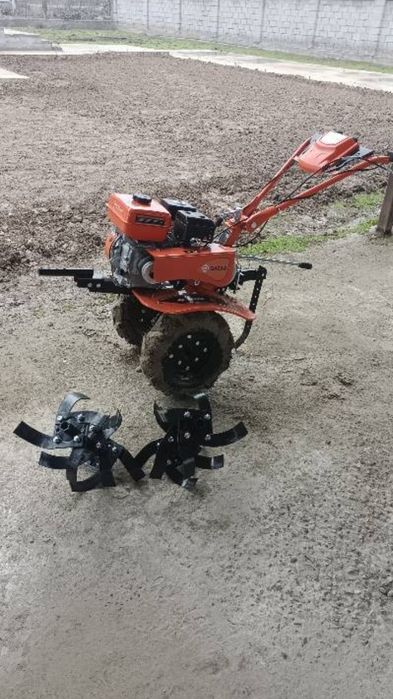 Жер аудару мотоблокпен