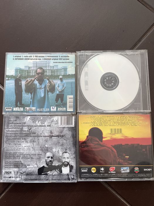 4 CD hip-hop romanesc