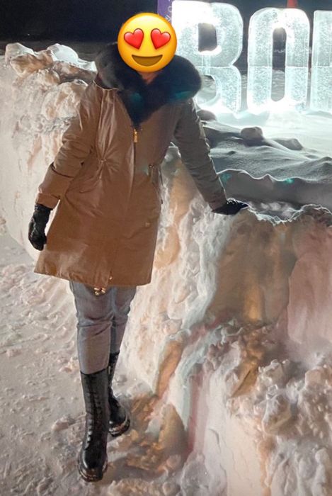 Женская теплая парка