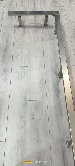 Алуминиев парапет квадратен профил комплект