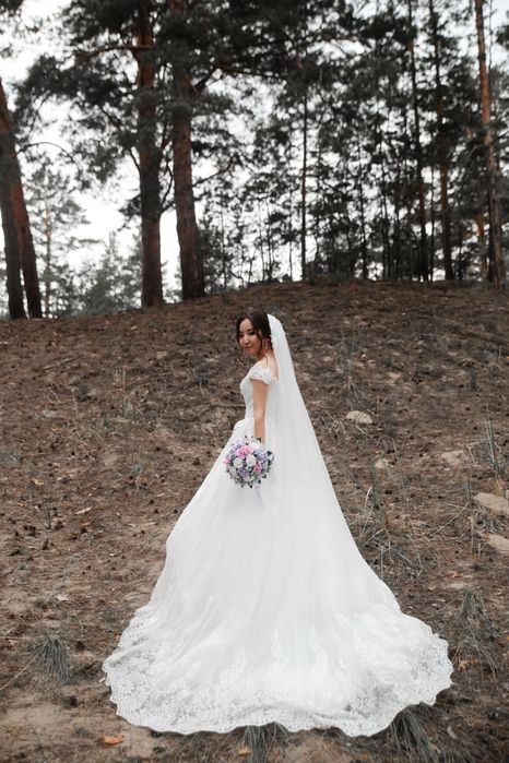 Продам красивое свадебное платье