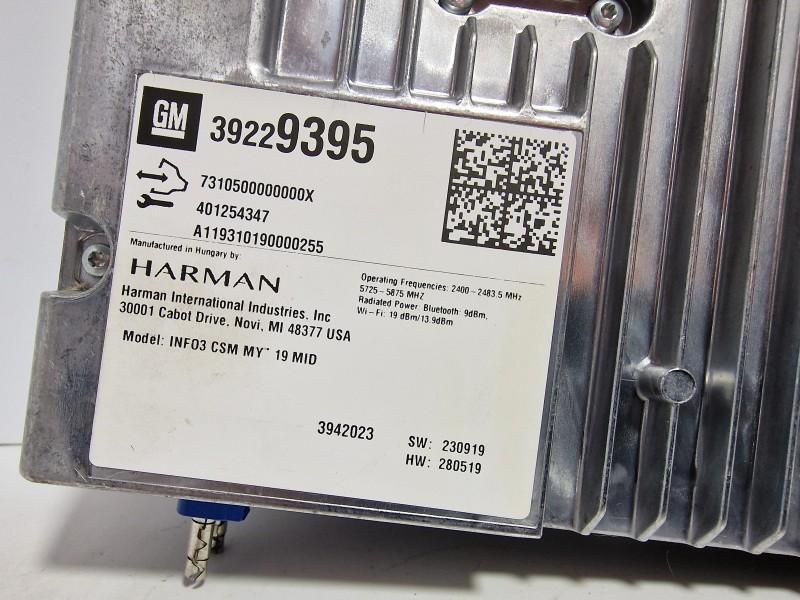 Harman amplificator unitate radio CD DVD GPS Opel Astra K facelift 201