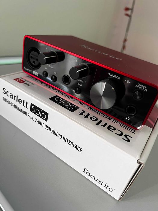 Focusrite Scarlett Solo 3rd Gen