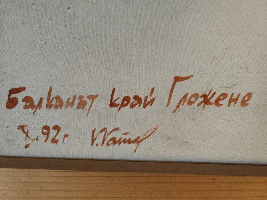 Балканът край Гложене, Васил Василев-Васо