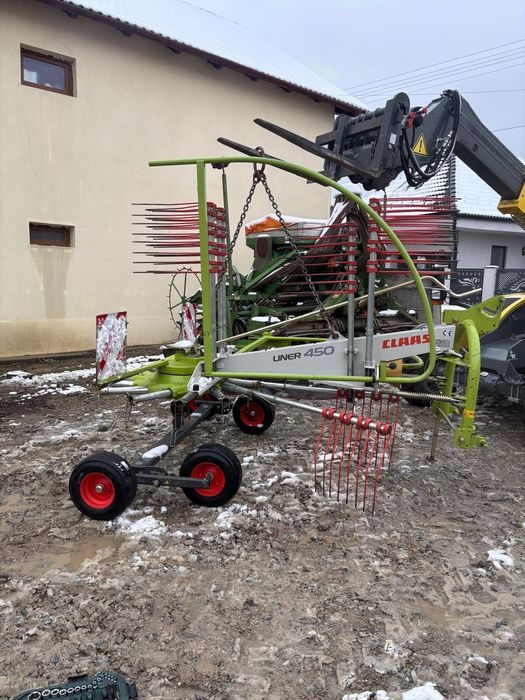 Grebla adunat claas liner 450 in baie de ulei