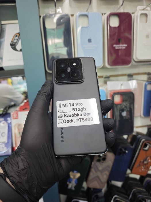 Xiaomi 14 Pro 16/512GB — Qora | Ideal holatda