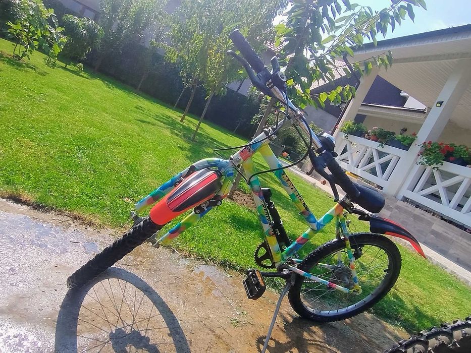 Bicicleta  adult și copil