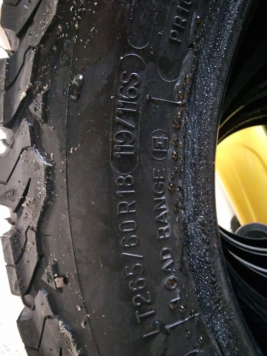 Anvelope 265/60R18 marca BFGOODRICH, DOT 2020,7 mm, All Terrain