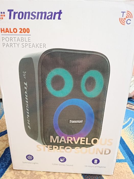 Портативная колонка Tronsmart Halo 200 черный