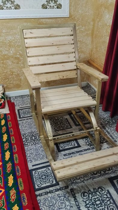 Кресло-качалка 80000тг