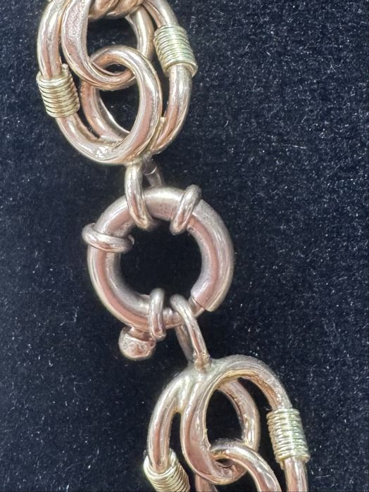 Цепь золотая массивная