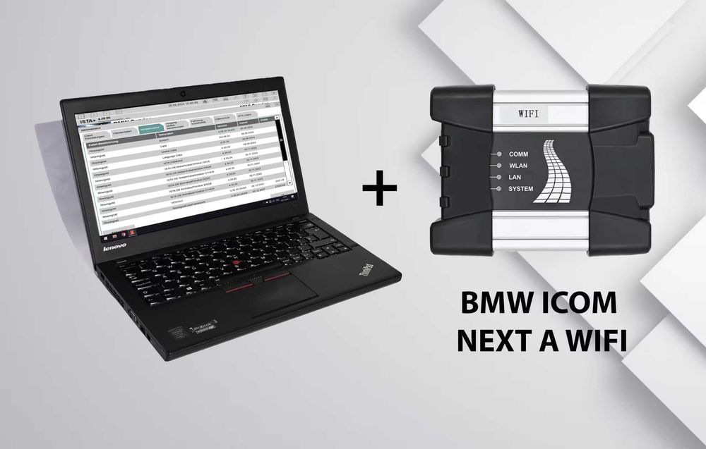 Lenovo ThinkPad 8GB Ram, i5, 1TB SSD + BMW ICOM NEXT – готов за работа