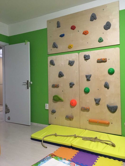 Стена за катерене, хватки за катерене