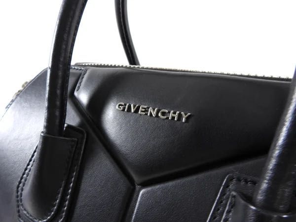 Черна кожена чанта Givenchy Antigona