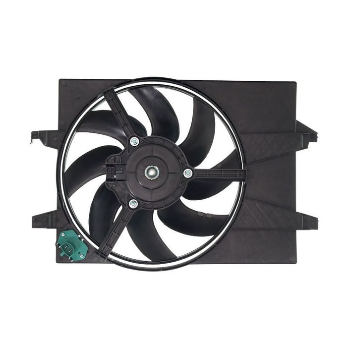 GMV radiator electroventilator Ford Fiesta (Jhs), 05.2002-07.2008, Fusion (Jus), 2002-2012, Mazda 2 (Dy), 09.2002-06.2007 1,3 44/51/66kw; 1,4 59kw; 1,4 Tdci 50kw; 1,4 Mz-Cd; 1,6 74kw Diesel/Benzina, Manual