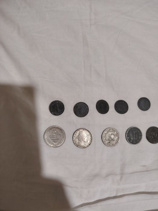 Lot de 8 monede istorice austriece – De la Imperiu la Republică (Piese autentice de colecție)