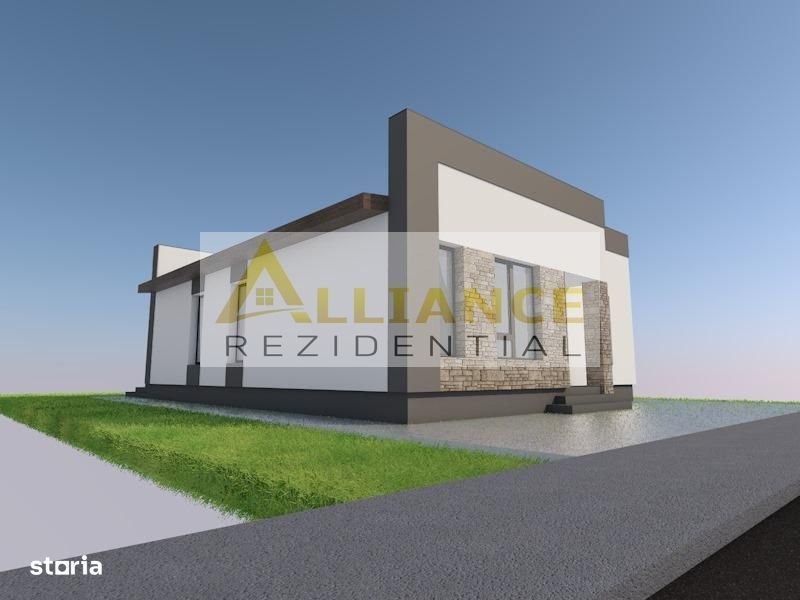 Casa individuala parter || 4 camere 2 bai || teren 469mp