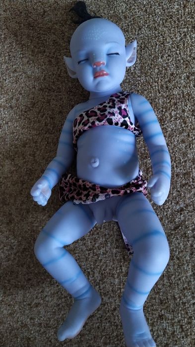 Кукла Реборн Аватар. Светится в темноте