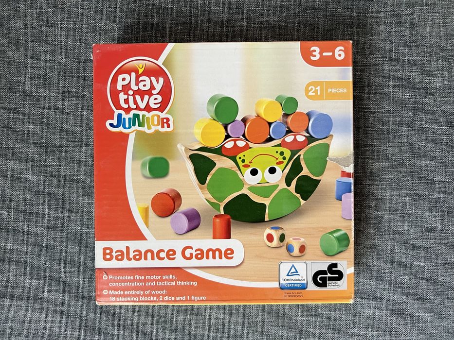 2 игри: Баланс и Риболов за 3-6 год.