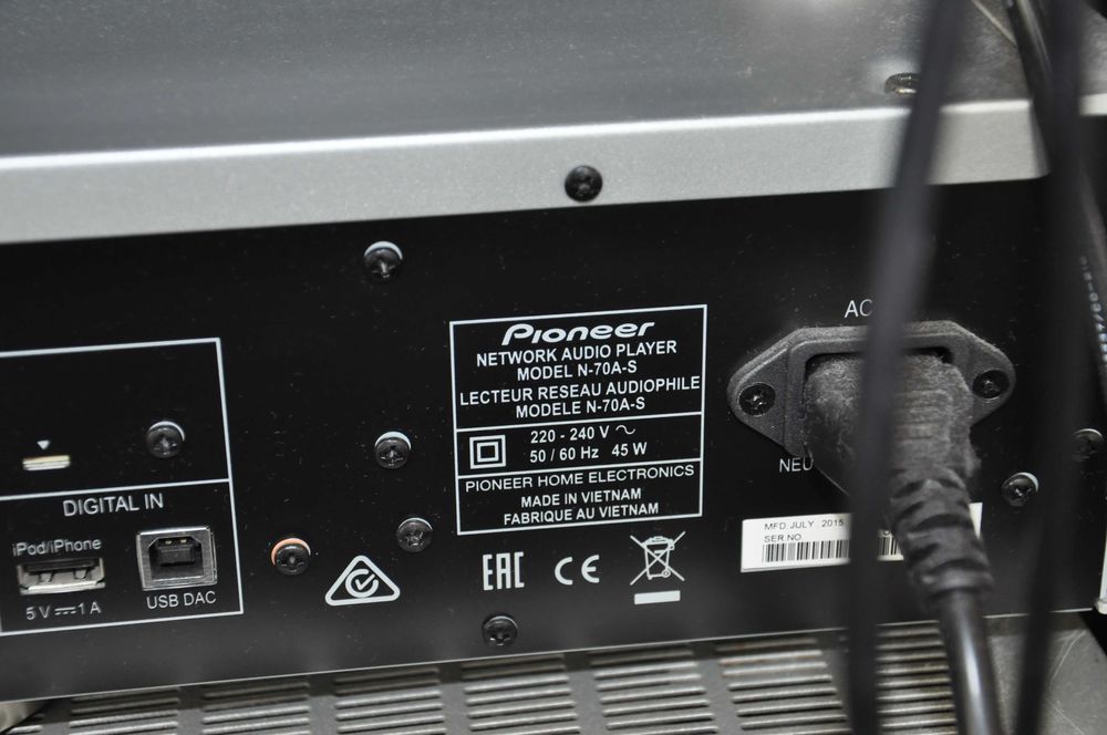 Pioneer n70 A-S network player internet radio