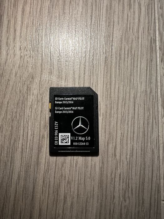 SD Card Navigatie Mercedes Garmin Map Pilot 2015-2017