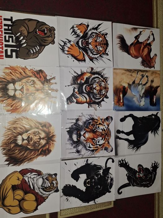 3 D светной наклейка   авто машин  35см и40см