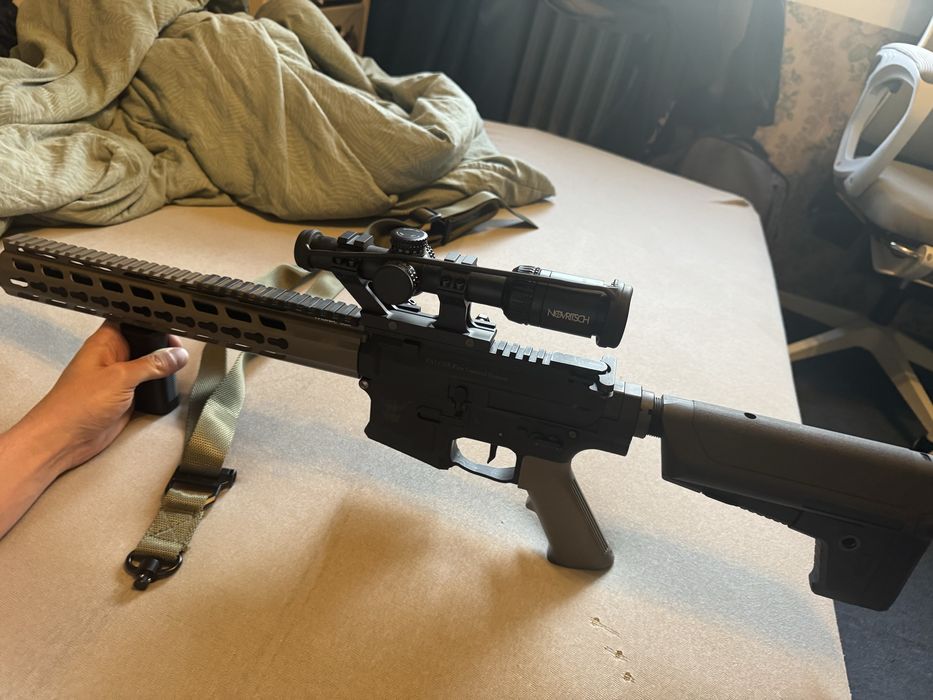 DMR 1.8J Bile 0.32 + Novritsch 1-4x Scope LPVO Airsoft