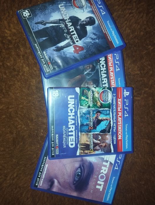 Диски Playstation 4