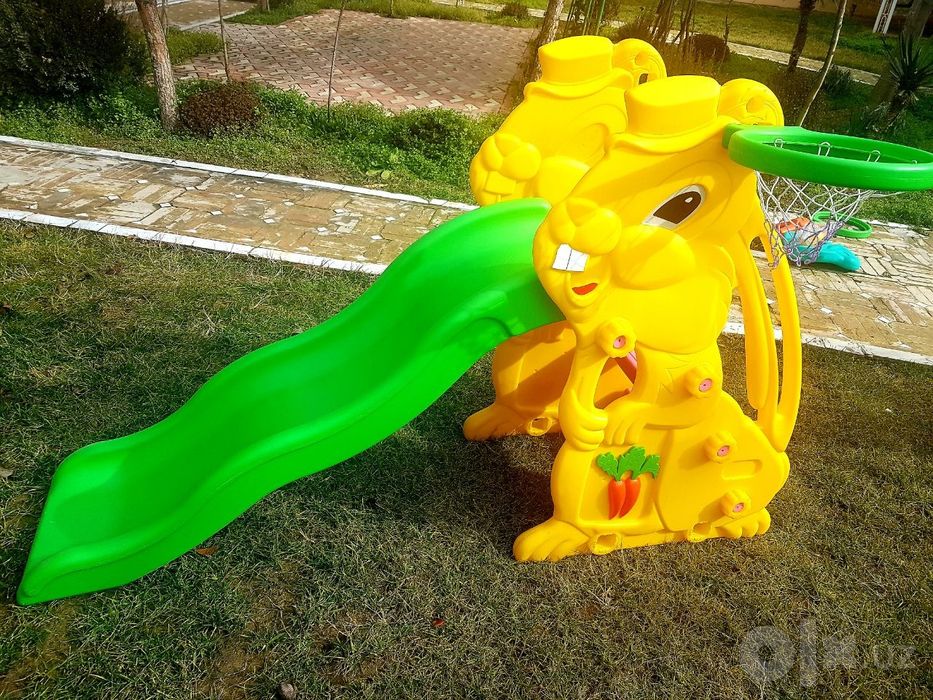 Детские игровые комплексы и горки